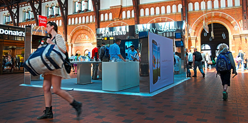 Girl at Copenhagen Central Station