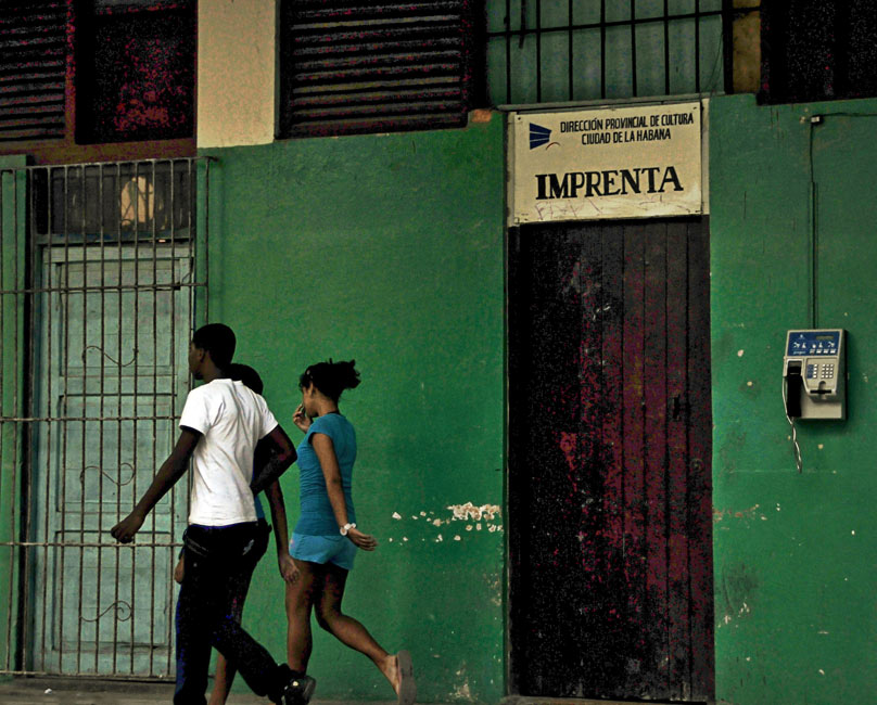 En las calles de Centro Habana