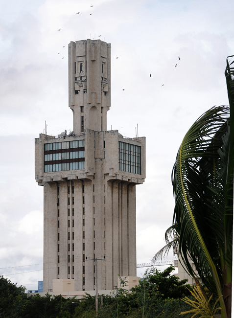 The (evil) Russian Embassy in Habana, Cuba